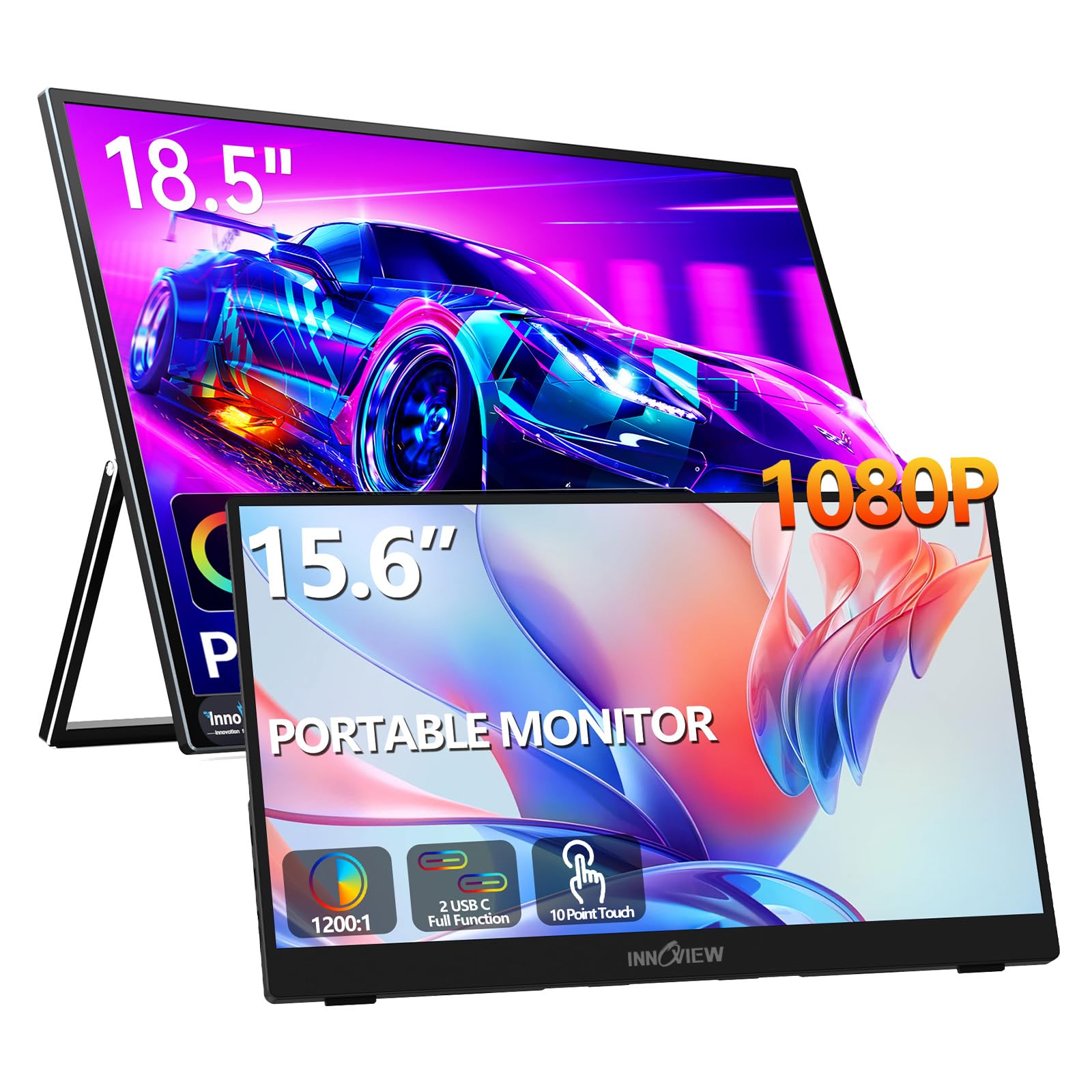 Amazon.com: InnoView 18.5 inch and 15.6 inch Portable Monitors